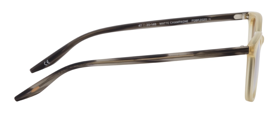 Off-White & Black Square Sunglasses