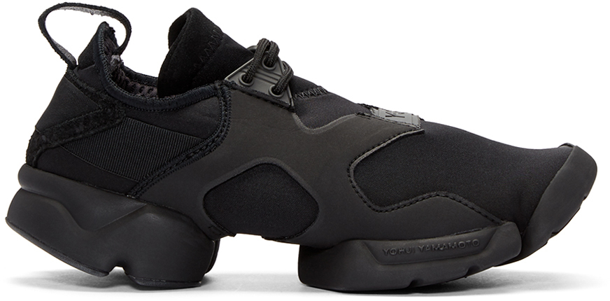 Y-3: Black Khona Sneakers | SSENSE
