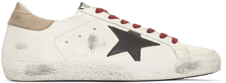 Golden Goose: Off-White Superstar Sneakers | SSENSE