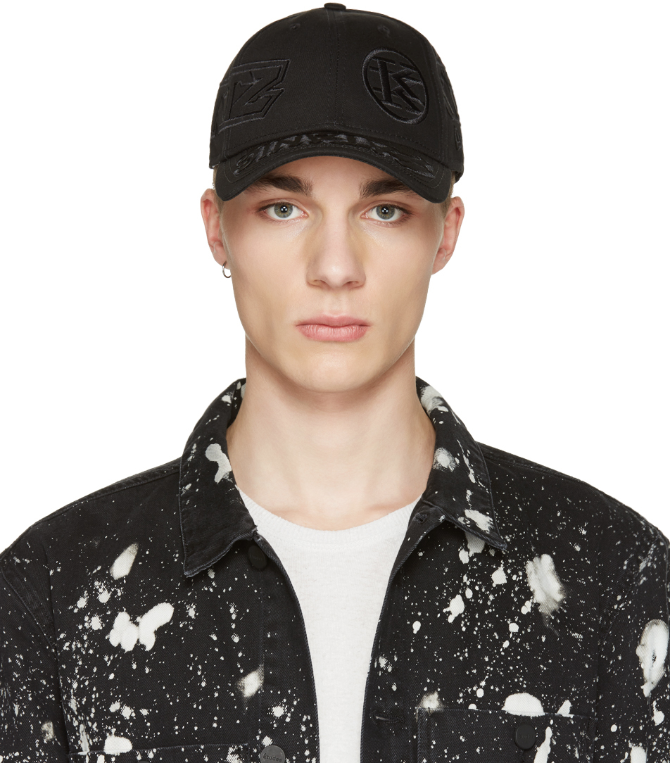 KTZ Black Patch Cap SSENSE