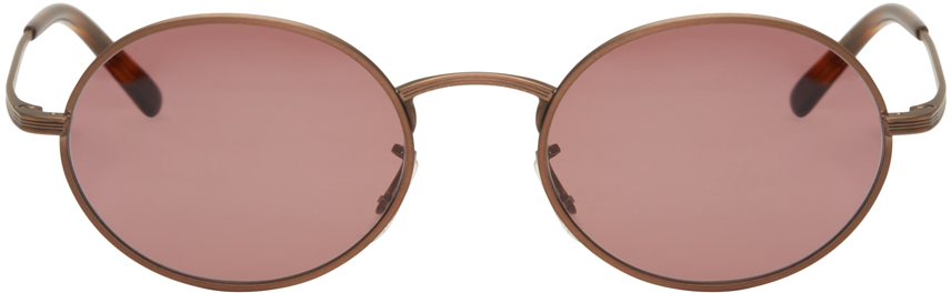 Oliver Peoples The Row: Bronze Empire Suite Sunglasses | SSENSE