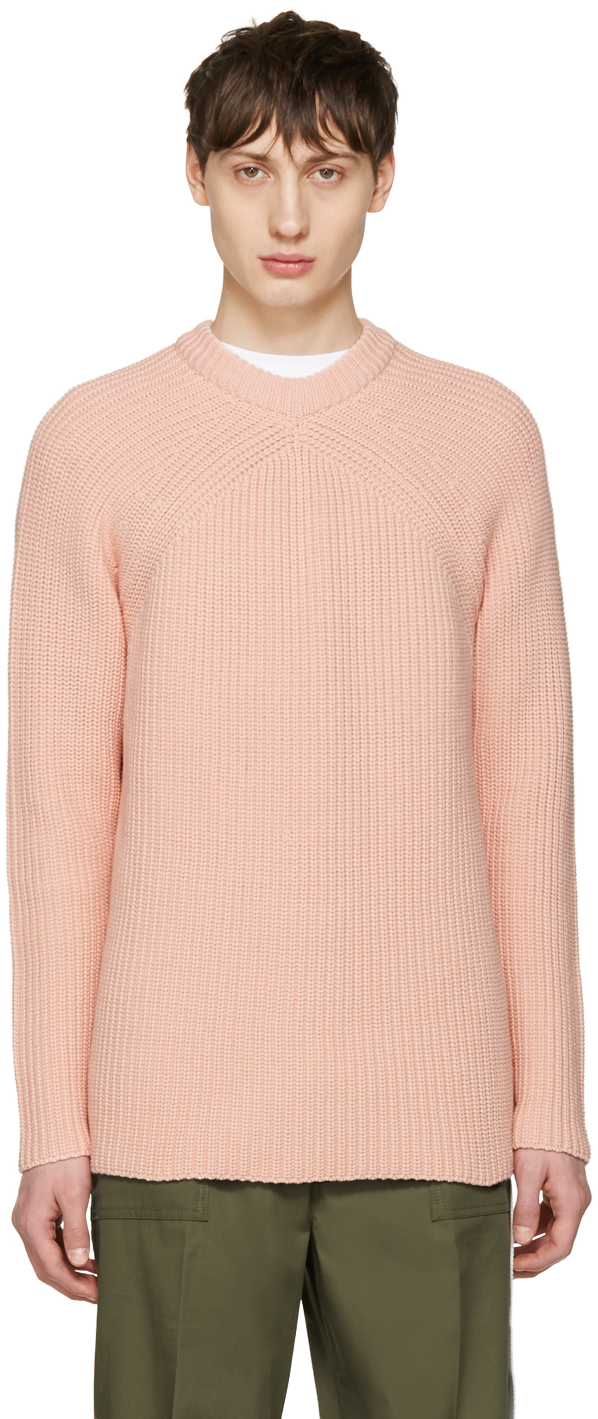 Acne Studios: Pink Katan Sweater | SSENSE Canada