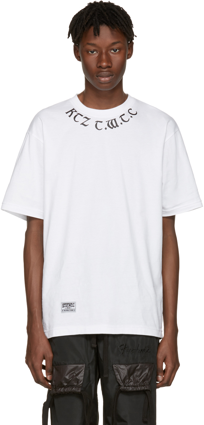 KTZ: White 'The World To Come' T-Shirt | SSENSE