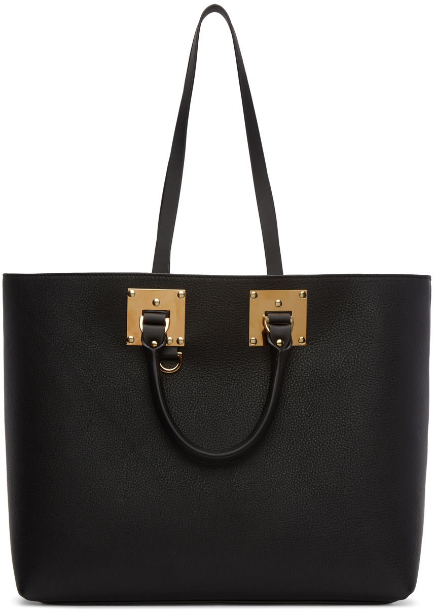 Sophie Hulme: Black Cromwell East West Shopper | SSENSE