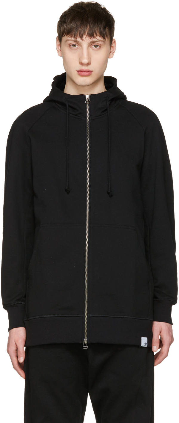 adidas Originals: Black XBYO Edition FX Zip Hoodie | SSENSE