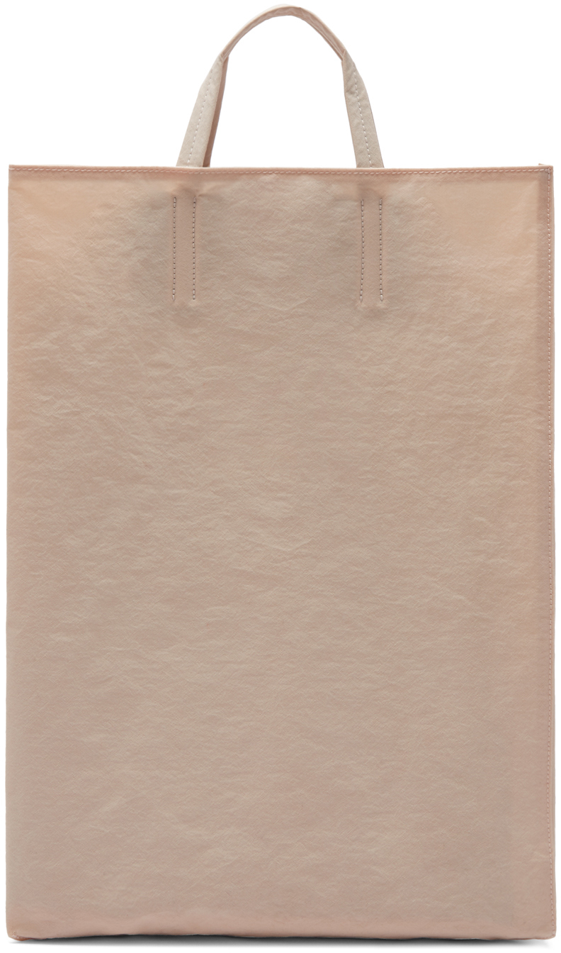 Acne Studios Pink Baker Tote Ssense