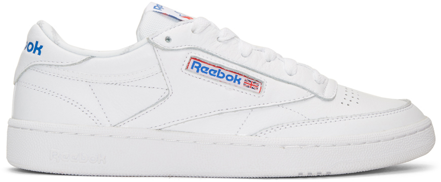 reebok classic white club c 85