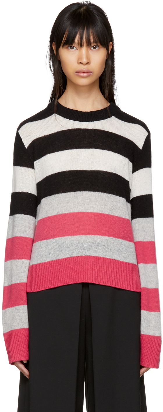 rag & bone: Multicolor Striped Cashmere Annika Sweater | SSENSE