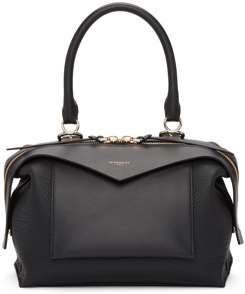 Givenchy: Black Small Sway Bag | SSENSE