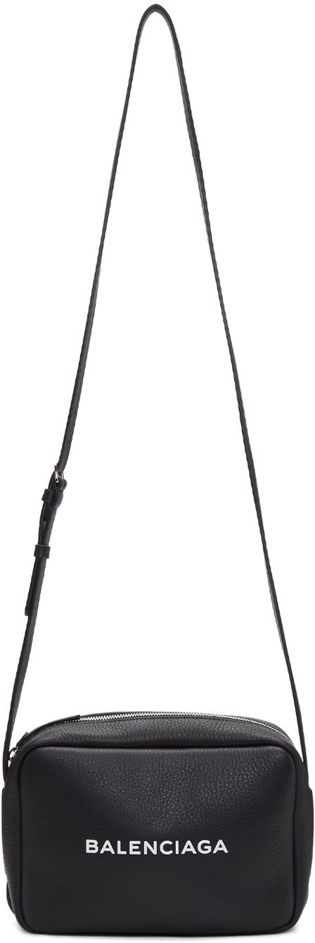 balenciaga black small everyday camera bag