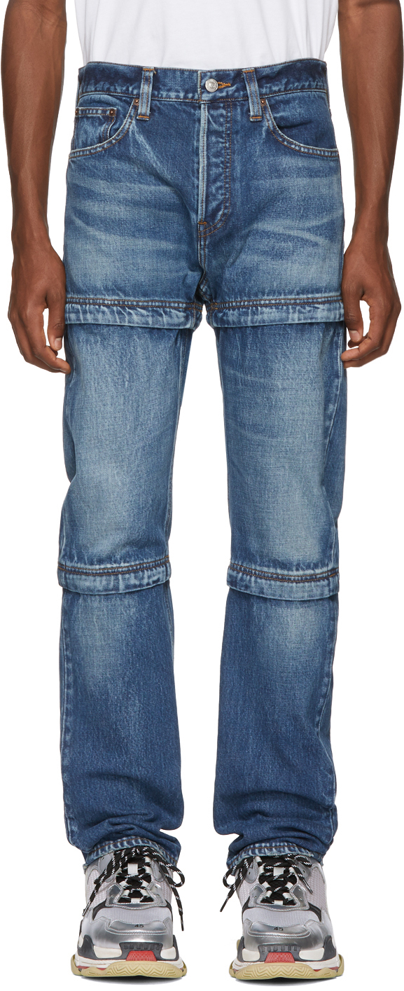 balenciaga blue jeans