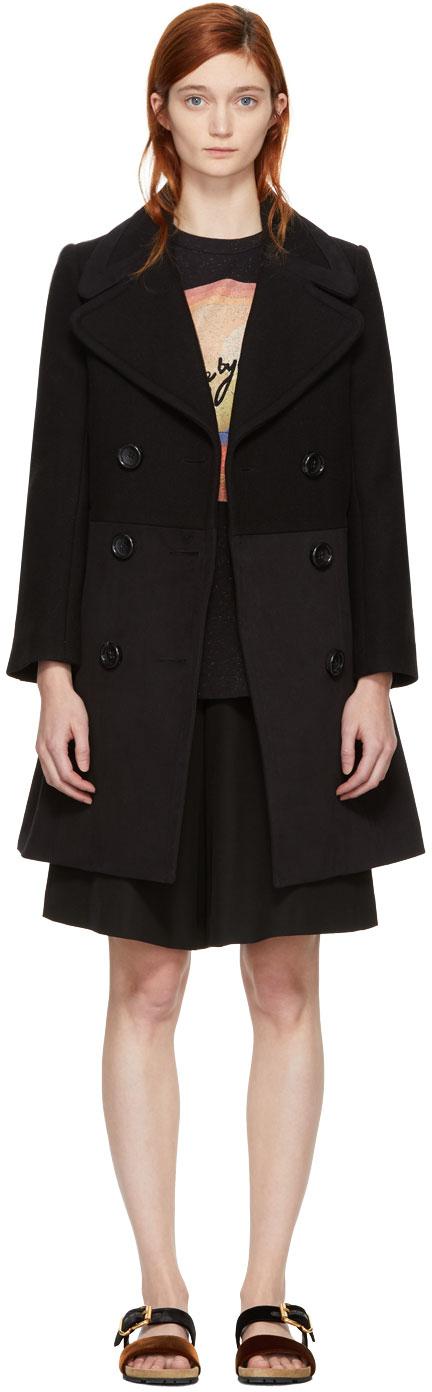 see by chloe wool coat