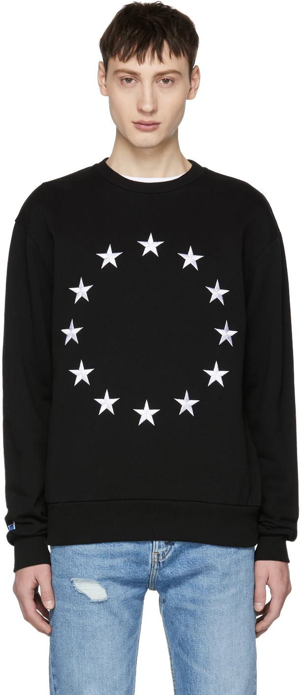 Études: Black Etoile Europa Sweatshirt | SSENSE