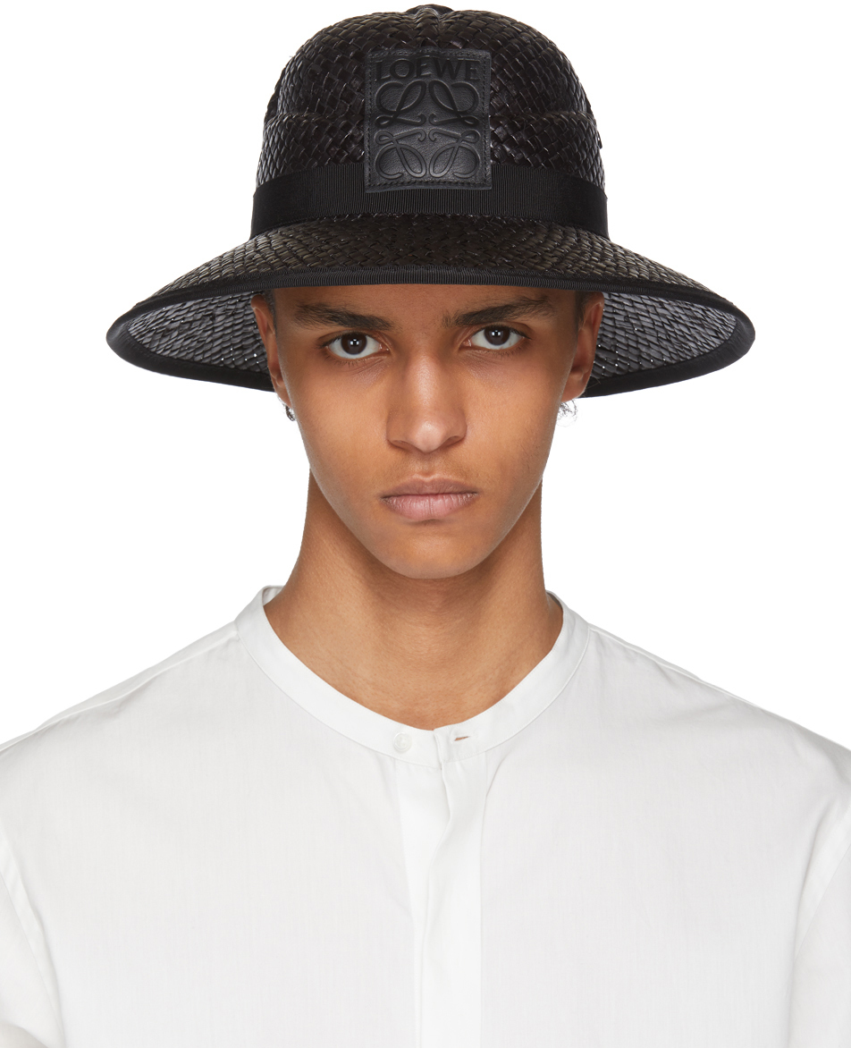 Loewe: Black Colonial Hat | SSENSE