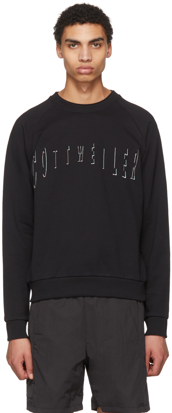 Cottweiler: Black Logo Signature 2.0 Sweatshirt | SSENSE