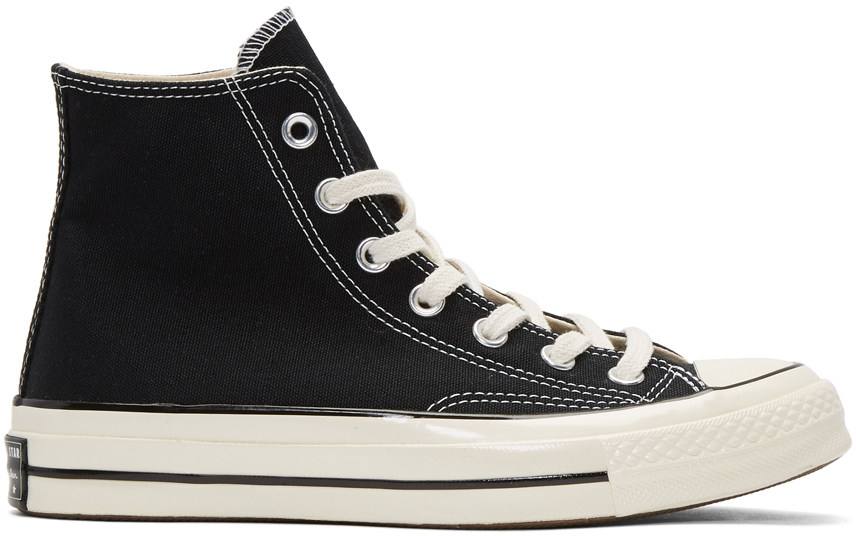 Converse: Black Chuck Taylor All Star 1970's High-Top Sneakers | SSENSE