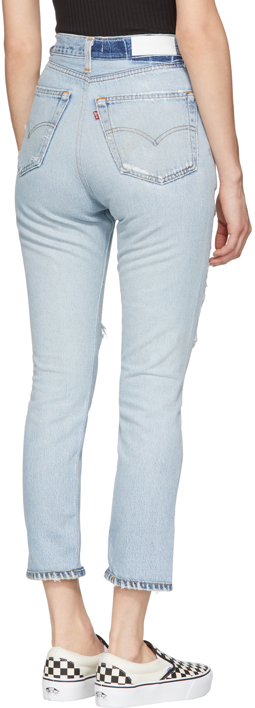 levi's high rise ankle crop