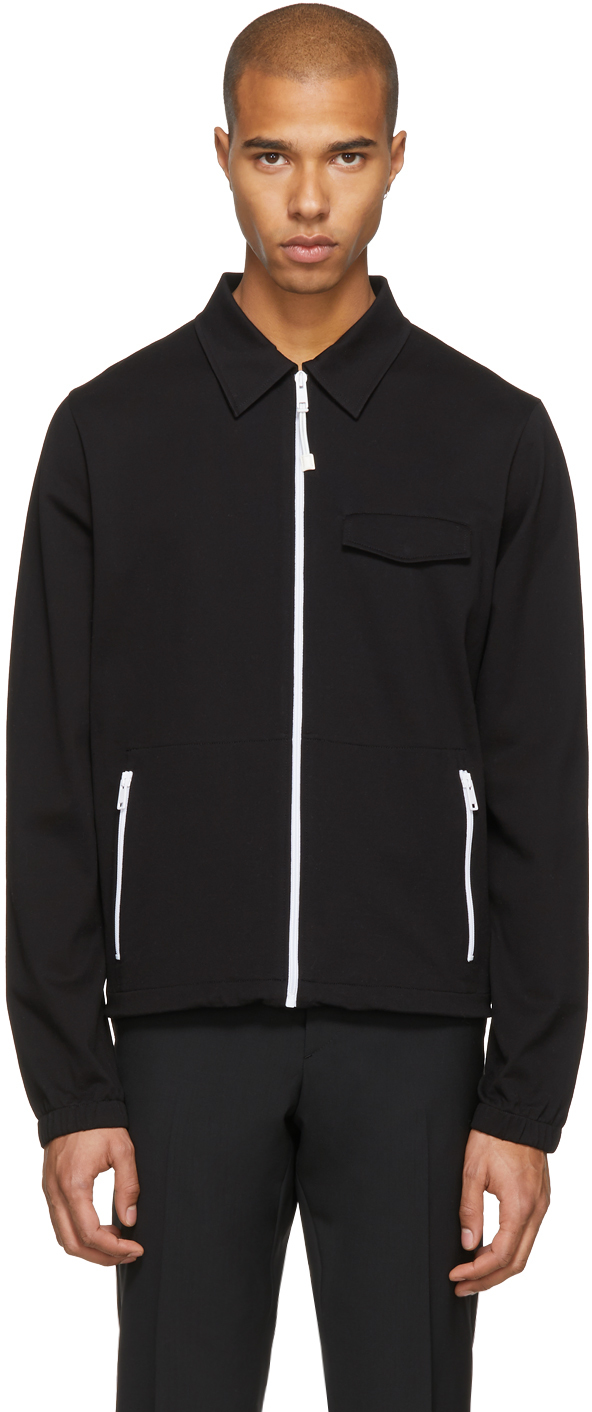 Prada: Black Boxy Jacket | SSENSE