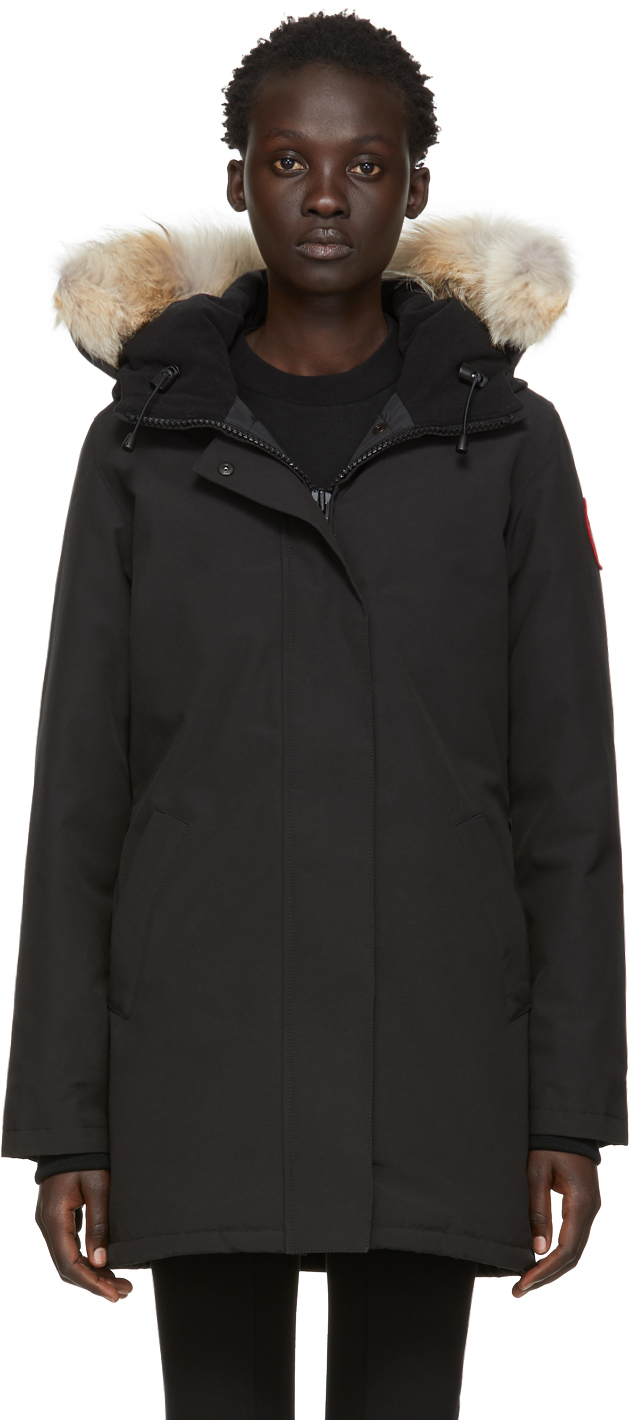 victoria parka black