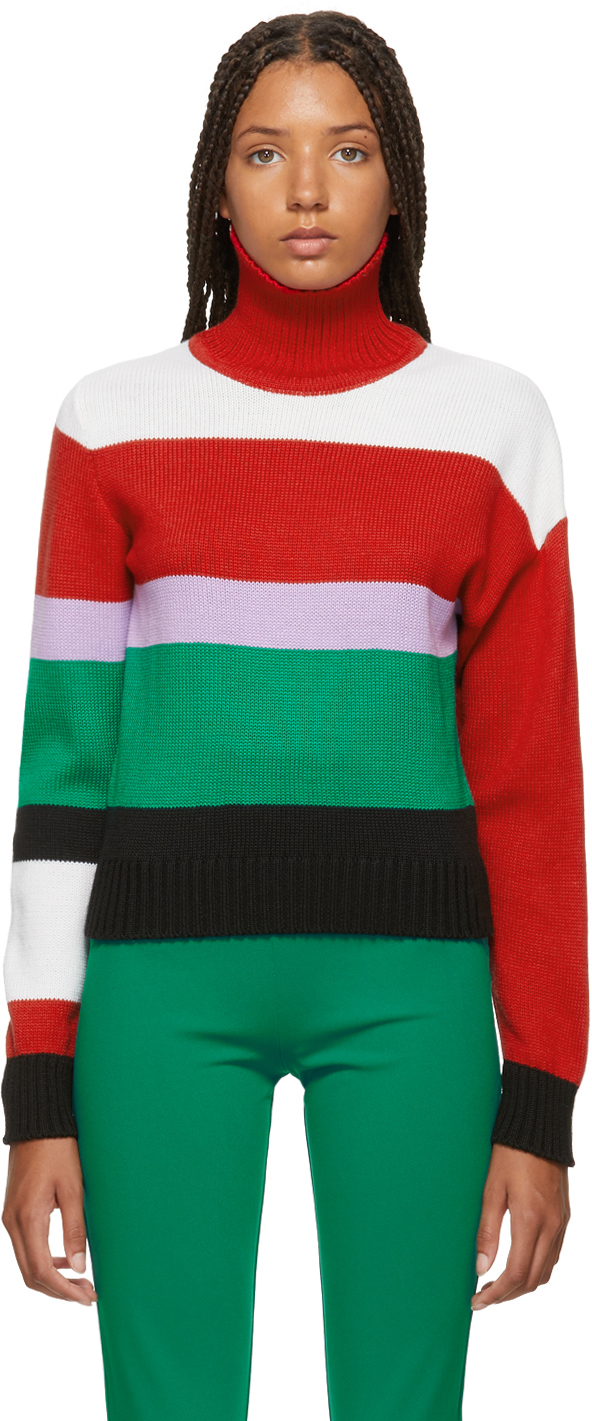 Anton Belinskiy: Multicolor Striped Sweater | SSENSE