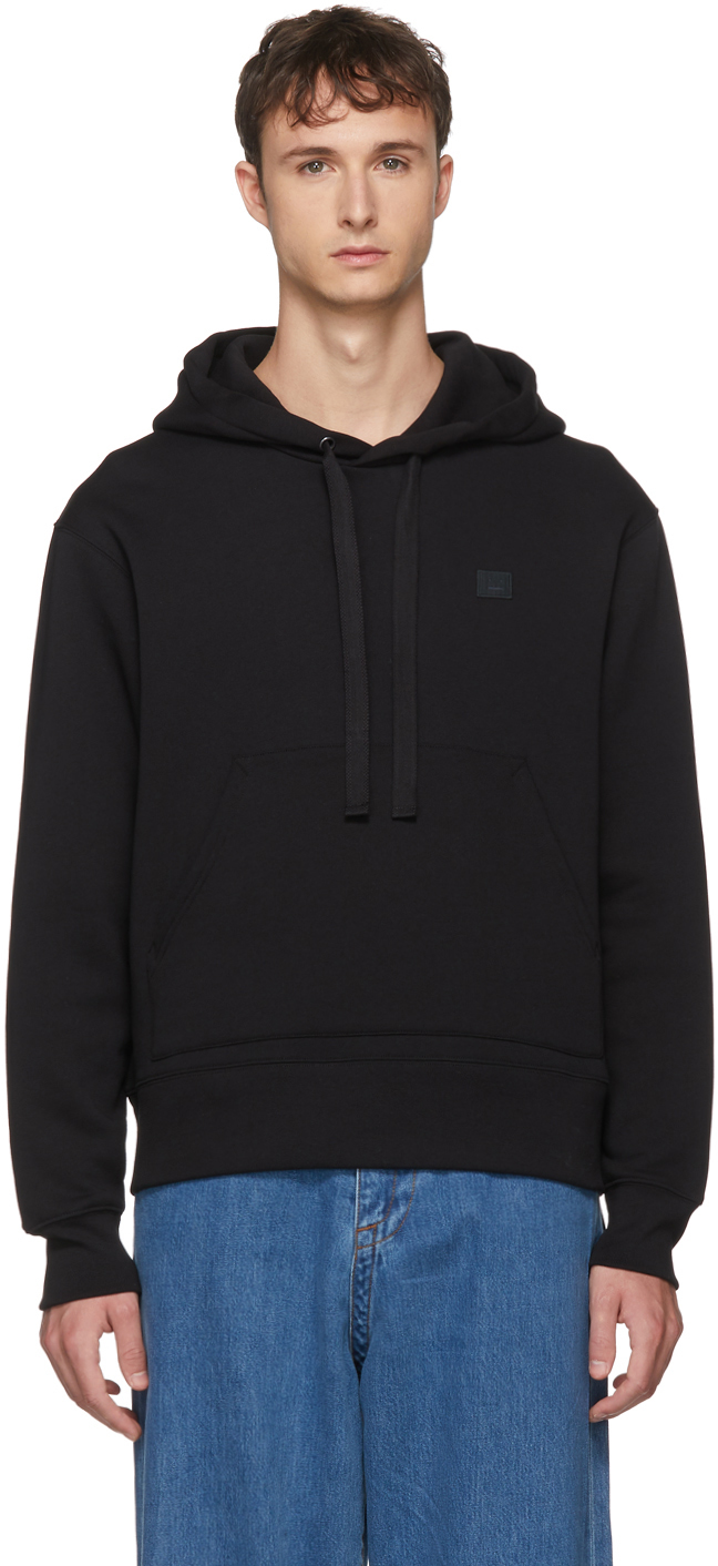 black acne hoodie