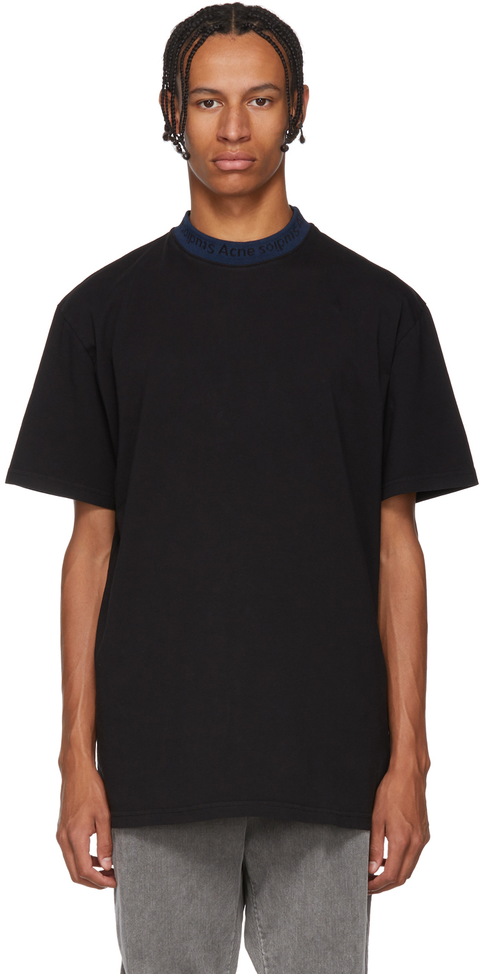 Acne Studios: Black Gojina T-Shirt | SSENSE