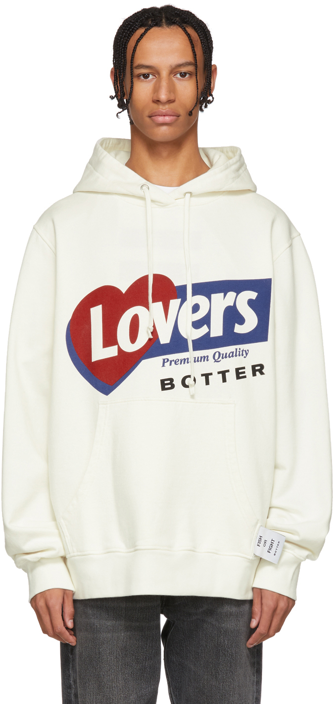 Botter: Off-White 'Lovers' Hoodie | SSENSE Canada