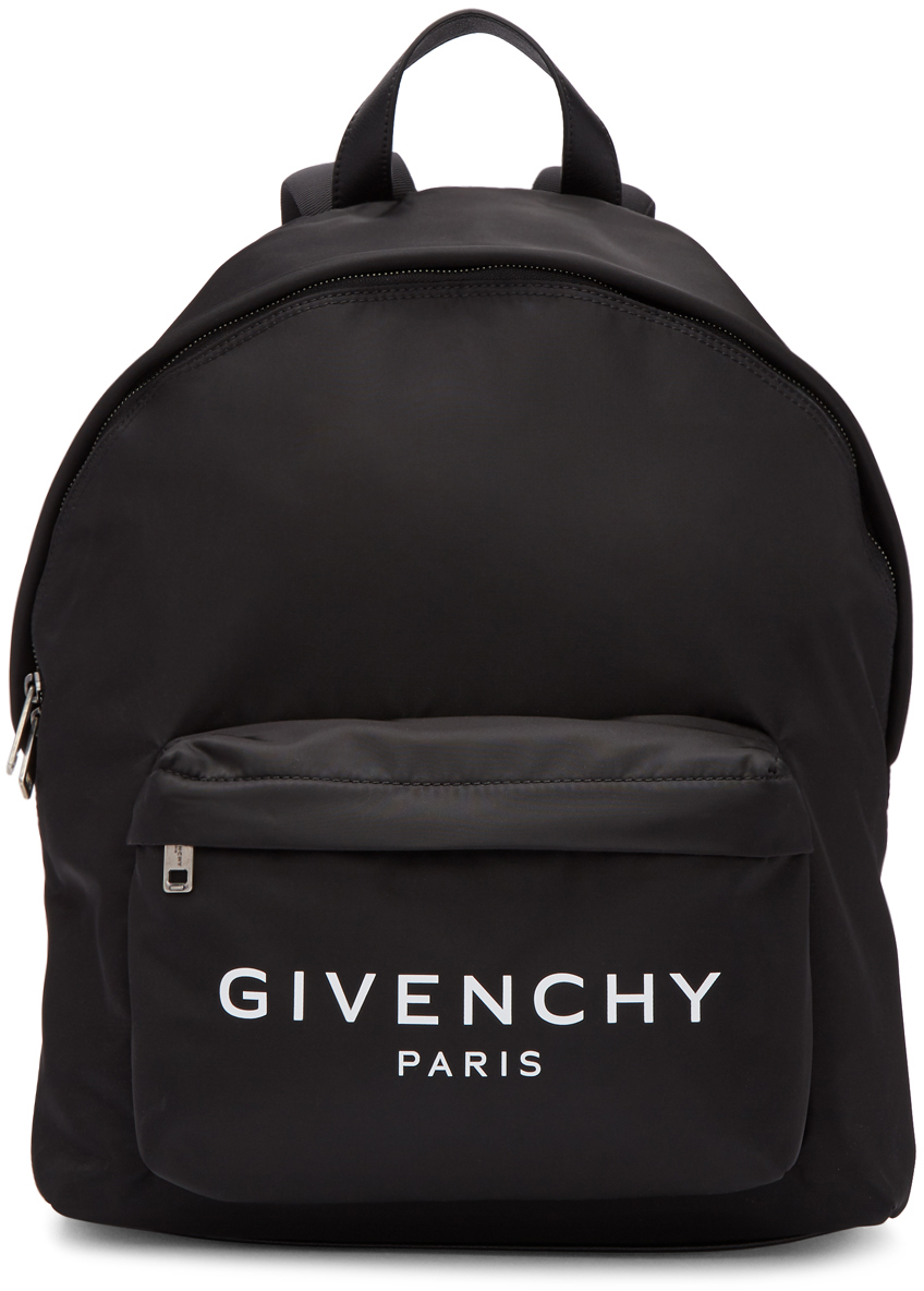 Givenchy: Black & White Urban Backpack | SSENSE
