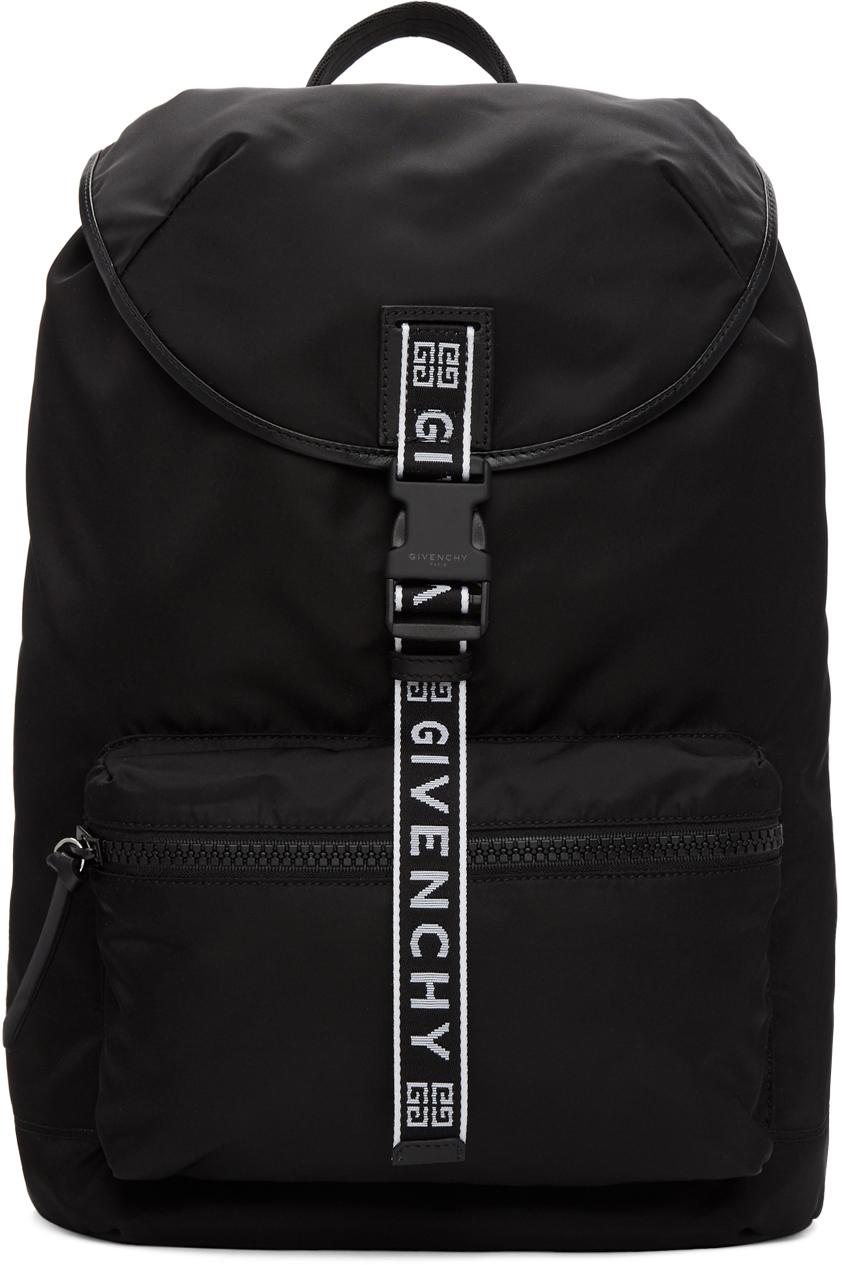 Givenchy: Black 4G Light 3 Backpack | SSENSE