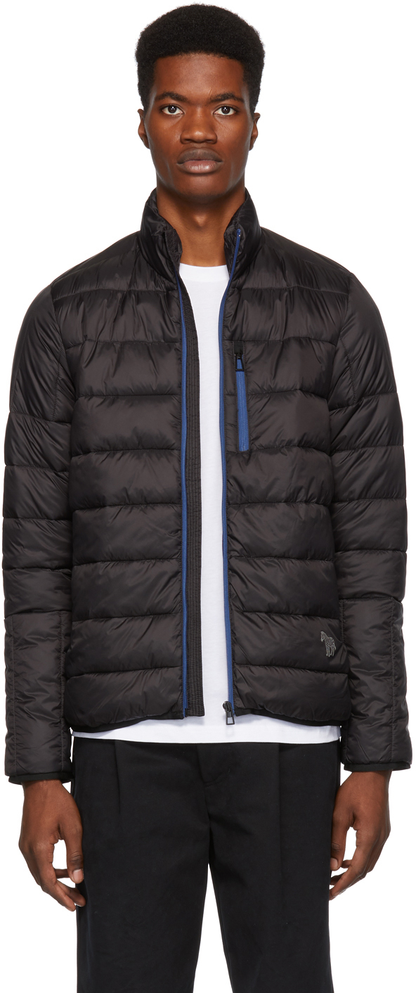 PS by Paul Smith: Black Down Quilted Jacket | SSENSE