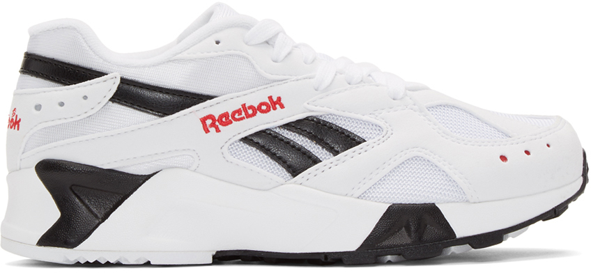 reebok aztrek white and black