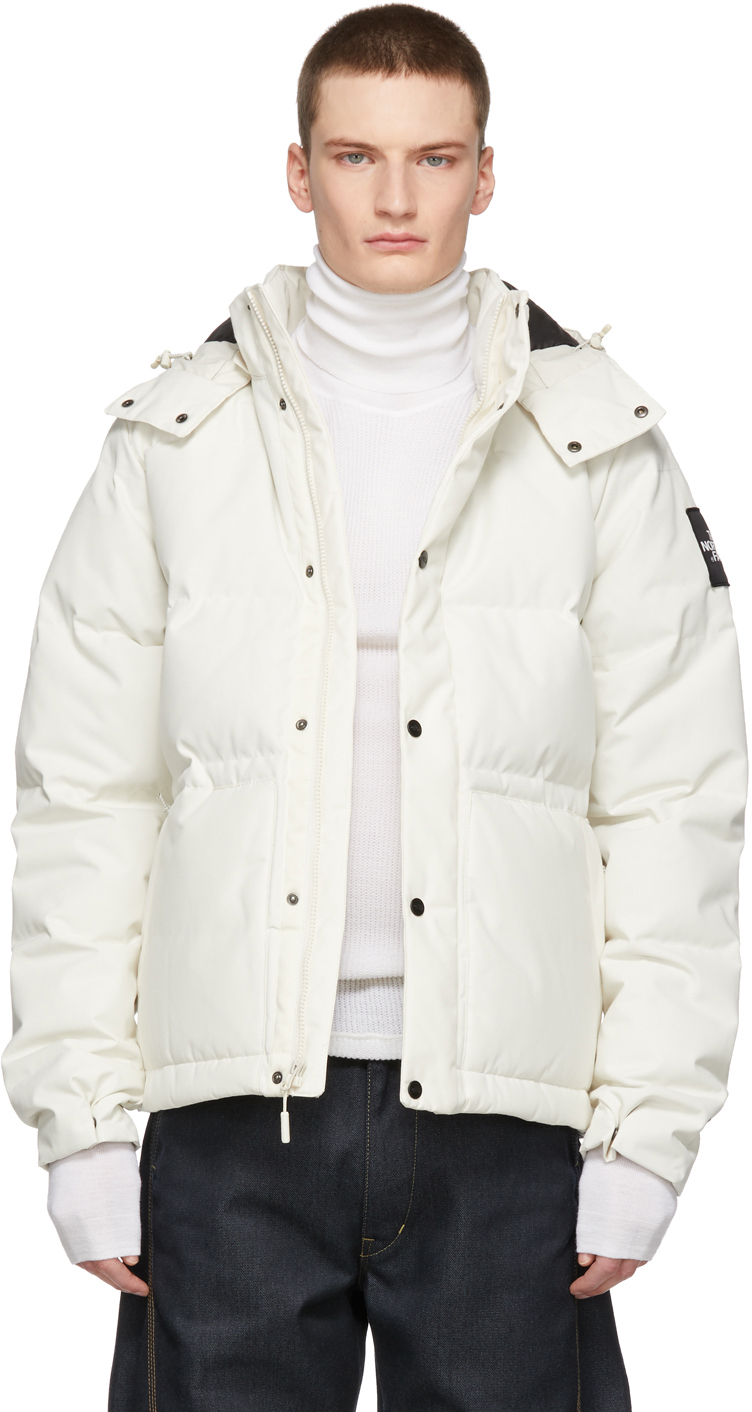 The North Face: Off-White Down Box Canyon Jacket | SSENSE