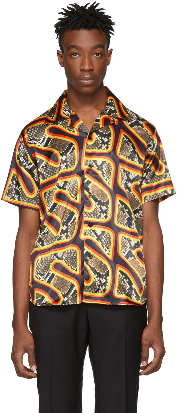 SSS World Corp: Multicolor Snake Hawaiian Shirt | SSENSE