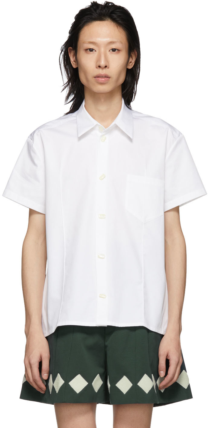 Namacheko: White Kajal Short Sleeve Shirt | SSENSE