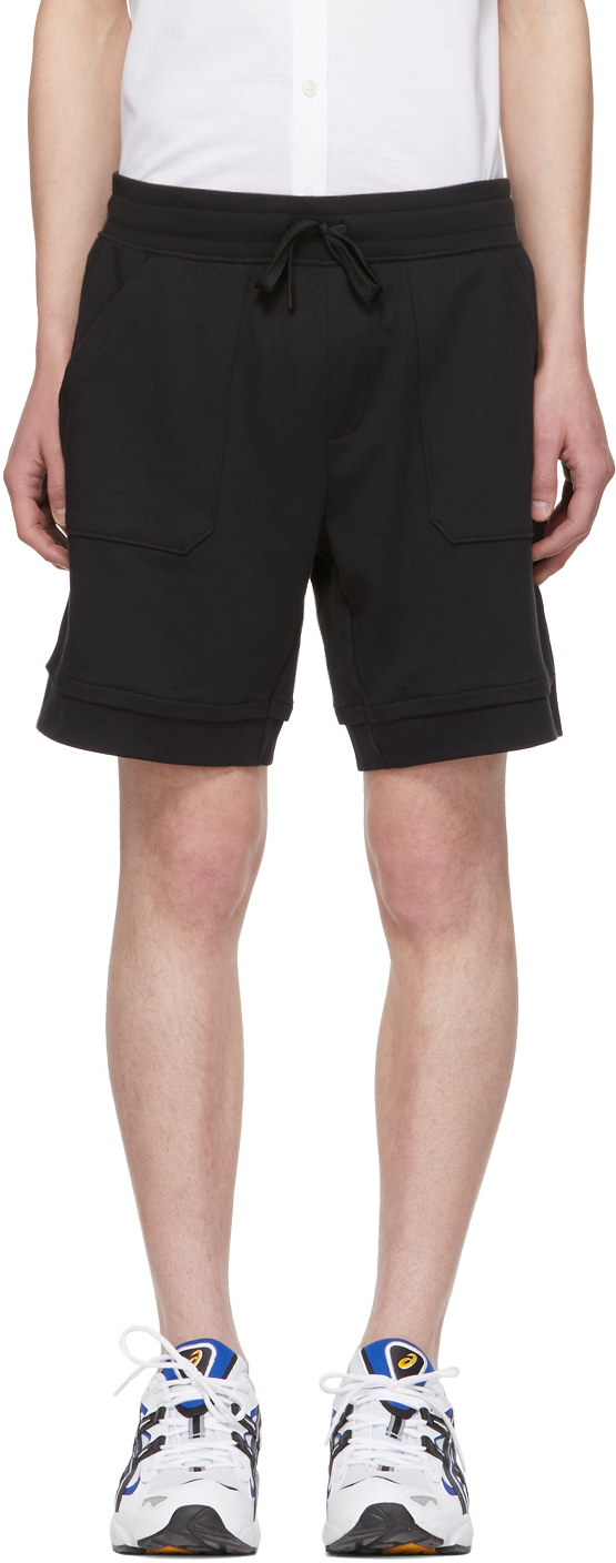BOSS: Black Panelled Shorts | SSENSE