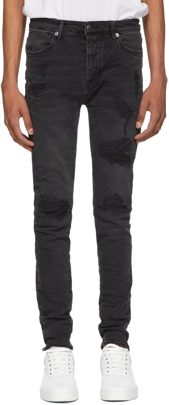 Ksubi: Black Van Winkle Eclipse Jeans | SSENSE