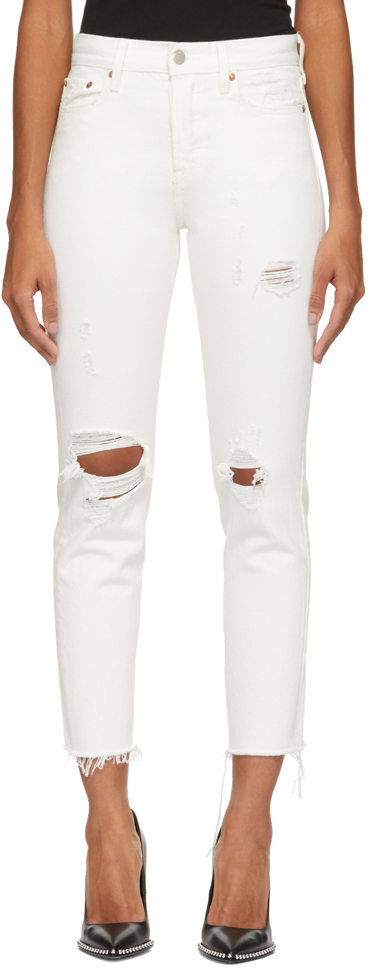 levi's wedgie white