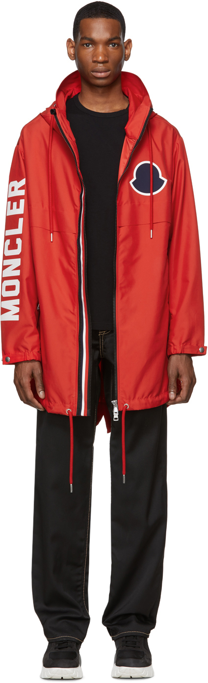 Moncler: Red Granduc Jacket | SSENSE