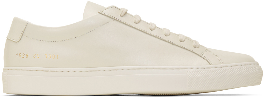 Common Projects: Off-White Original Achilles Low Sneakers | SSENSE