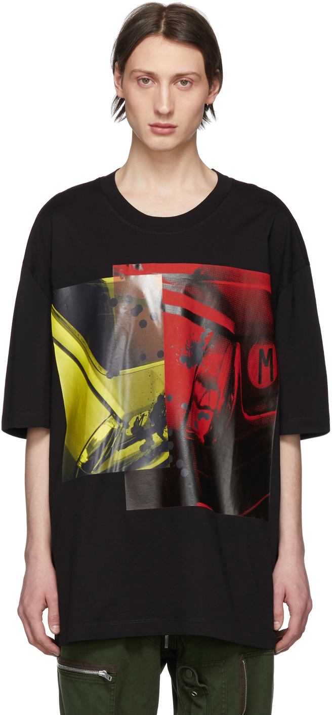 Maison Margiela: Black Cotton T-Shirt | SSENSE