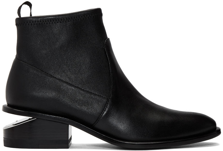 alexander wang kori stretch booties