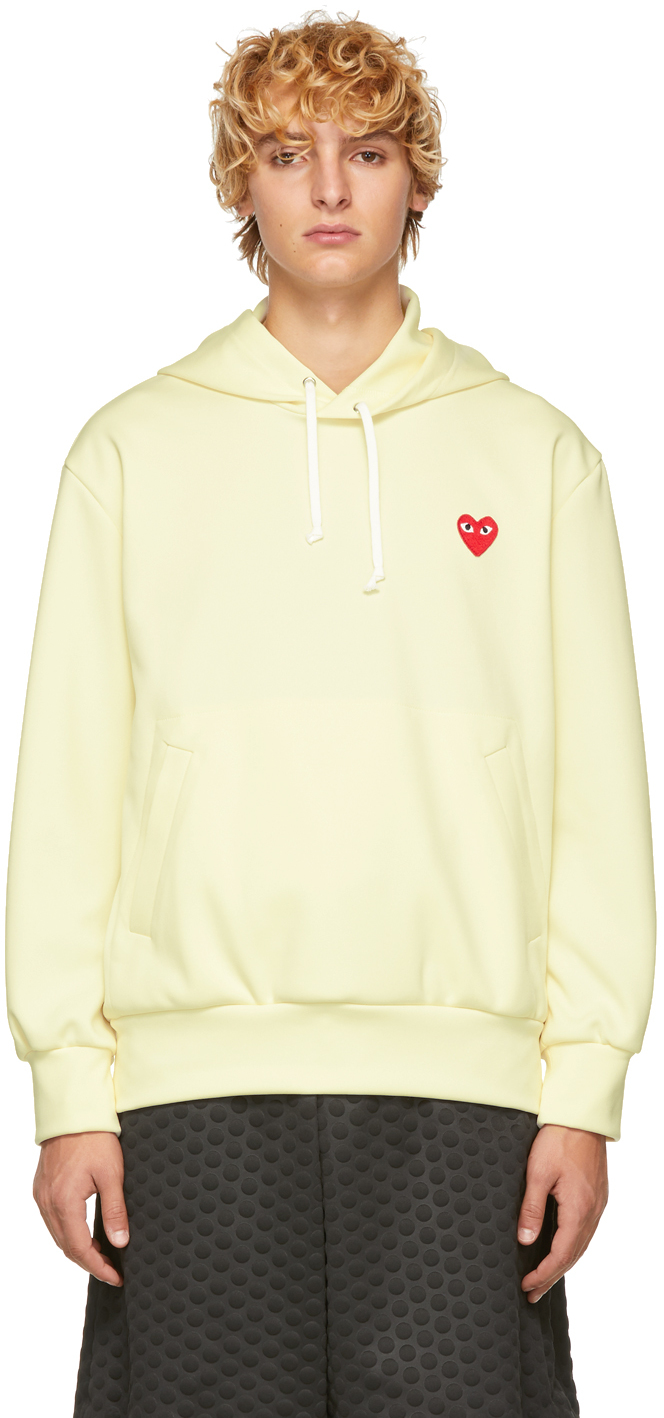 Yellow Heart Patch Hoodie