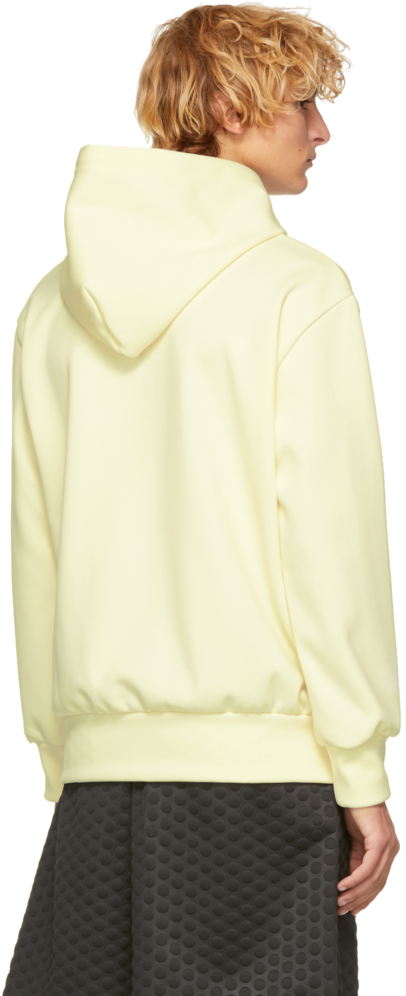 comme des garcons hoodie ivory