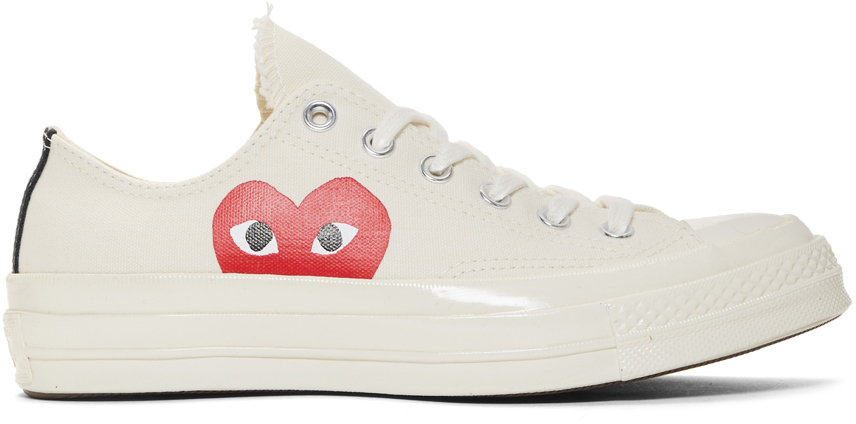 converse cdg gris