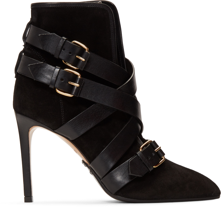 balmain nicole ankle boots