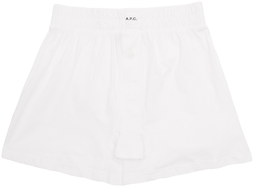 A.P.C.: White Cabourg Boxers | SSENSE