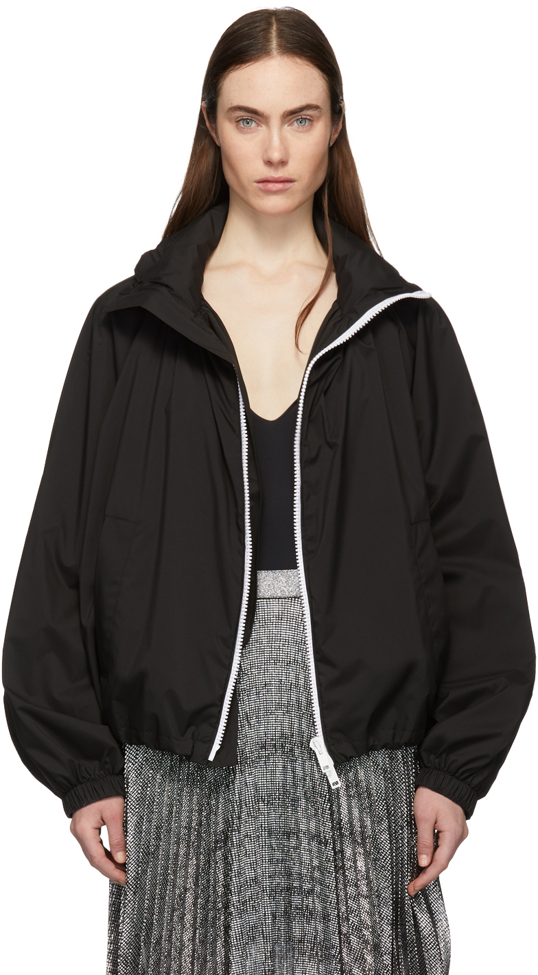 Givenchy: Black Windbreaker Jacket | SSENSE