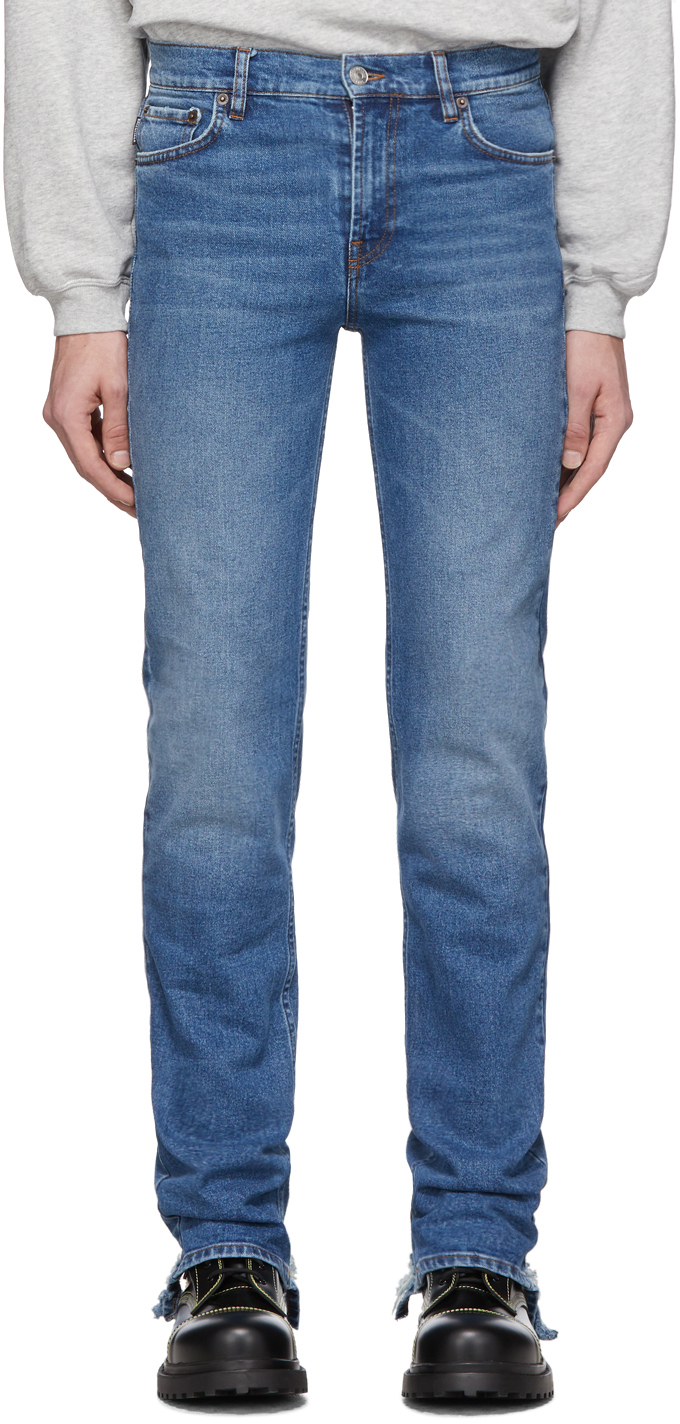 balenciaga ripped jeans