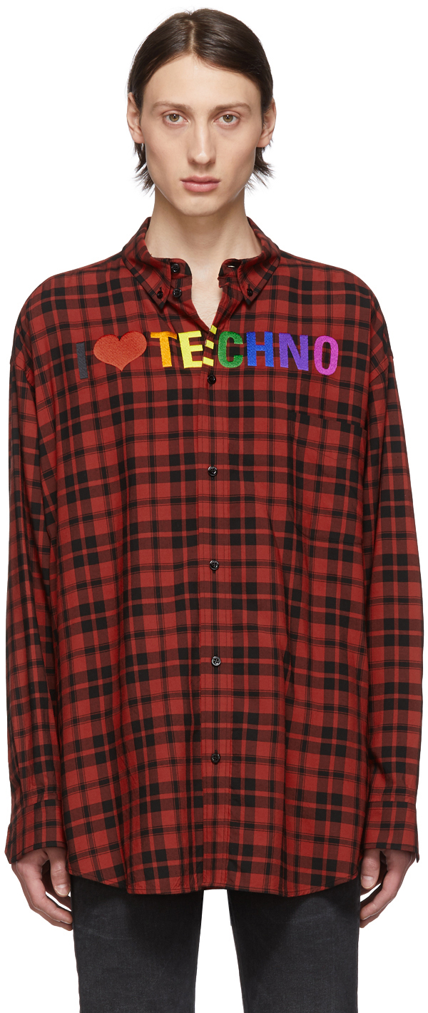 balenciaga techno shirt