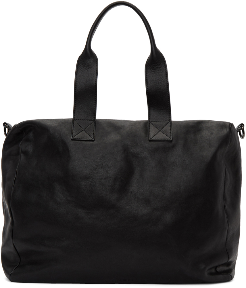 Ann Demeulemeester: Black Cimone Duffle Bag | SSENSE